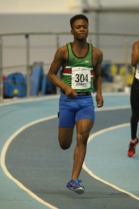 Jona Efoloko sprint double in under 17s